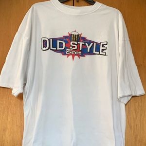 Men’s Famous Old Style Beer T-Shirt XXL